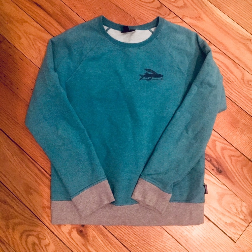 Patagonia crew neck organic cotton sweatshirt